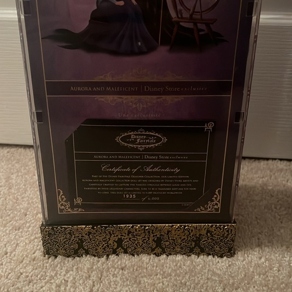 disney fairytale designer collection dolls- aurora & maleficent 💗 - Picture 4 of 4